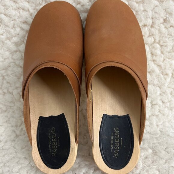Swedish Hasbeens Shoes - Swedish Hasbeens Swedish Husband Nature Clogs